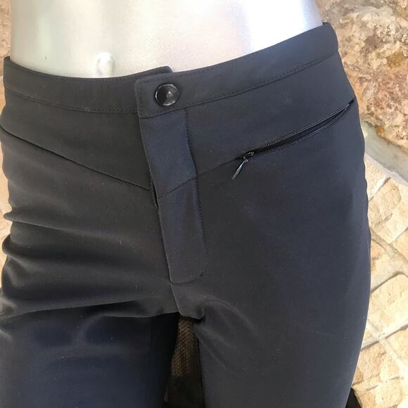 Skea Snow Ski Black Softshell Fleece Lined Bootcut Pants Women’s Size 8 - Picture 4 of 8